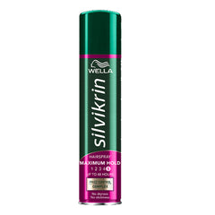 Wella Silvikrin Maximum Hold Hair Spray 500ml