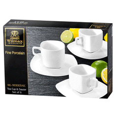Wilmax Tea Cup & Saucer Wl-993003.