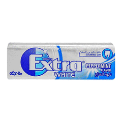 Wrigley's Extra White Peppermint Gum 10s