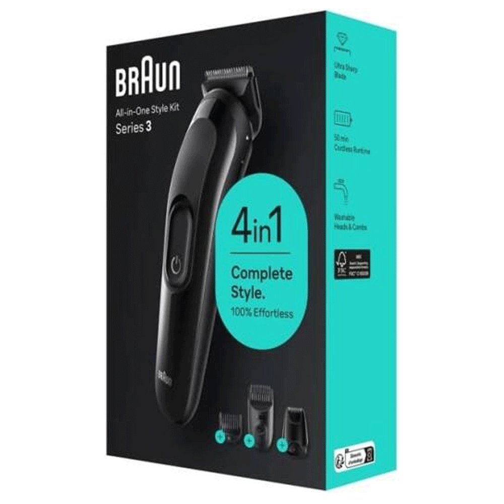 Braun All-in-One Style Kit Series 3 4 in 1 SK-3400