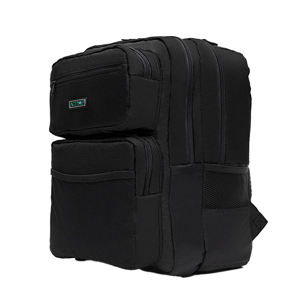Actyve Xplorer Black Back Pack