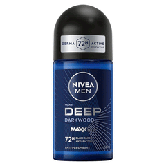 Nivea Men Deep Darkwood Maxx Tech Roll On 50ml