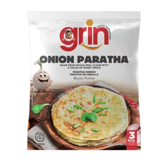 Grin Onion Paratha 3pcs