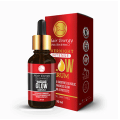Hair Energy Skin Care Overnight Intense Glow Serum 30 Ml