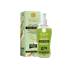 Hair Energy Deep Cleansing Organic Detox Face Wash Refreshes & Tones Skin (for Dry Skin) 125ml