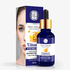 Hair Energy Vitamin E Age Delay Intense Moisture & Firming Serum With Collage Booster 10 Ml