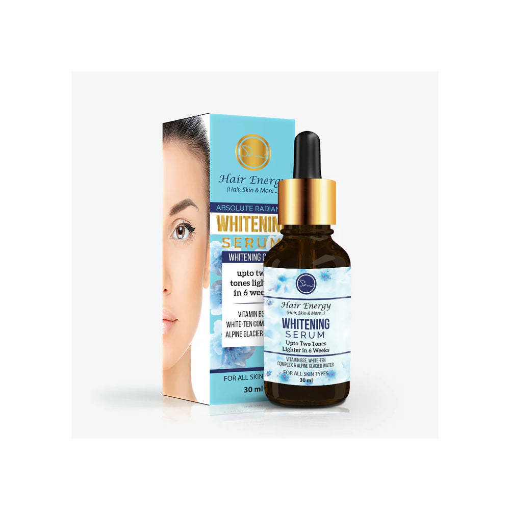 Hair Energy Skin Care Absolute Radiance Facial Whitening Serum 30 Ml