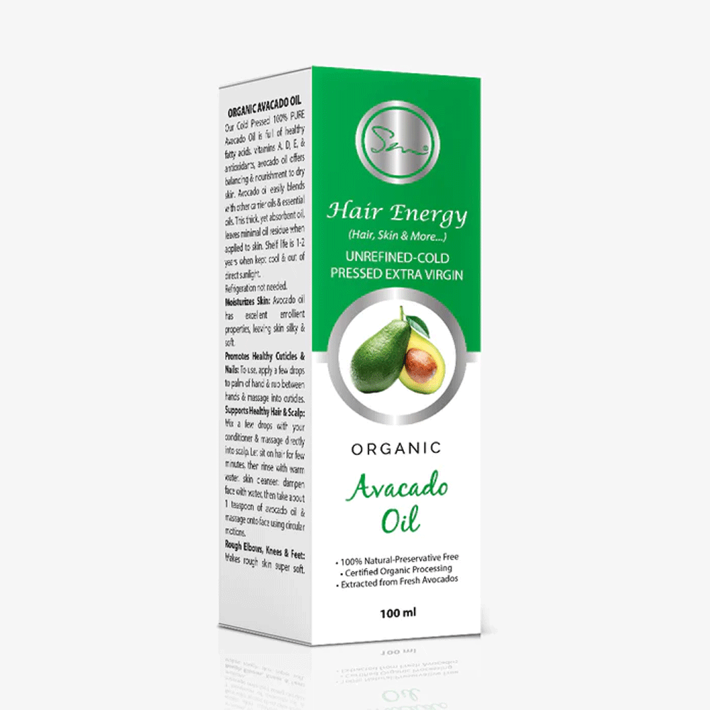 Hair Energy Carrier Oil Oraganic Avacado Oil Persea Gratissima 100ml