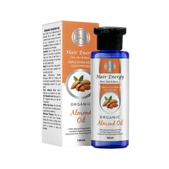 Hair Energy Carrier Oil Organic Sweet Almond Oil Prunus Dulcis 100ml