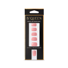 B'queen Solid Nails Pink Nude (square)