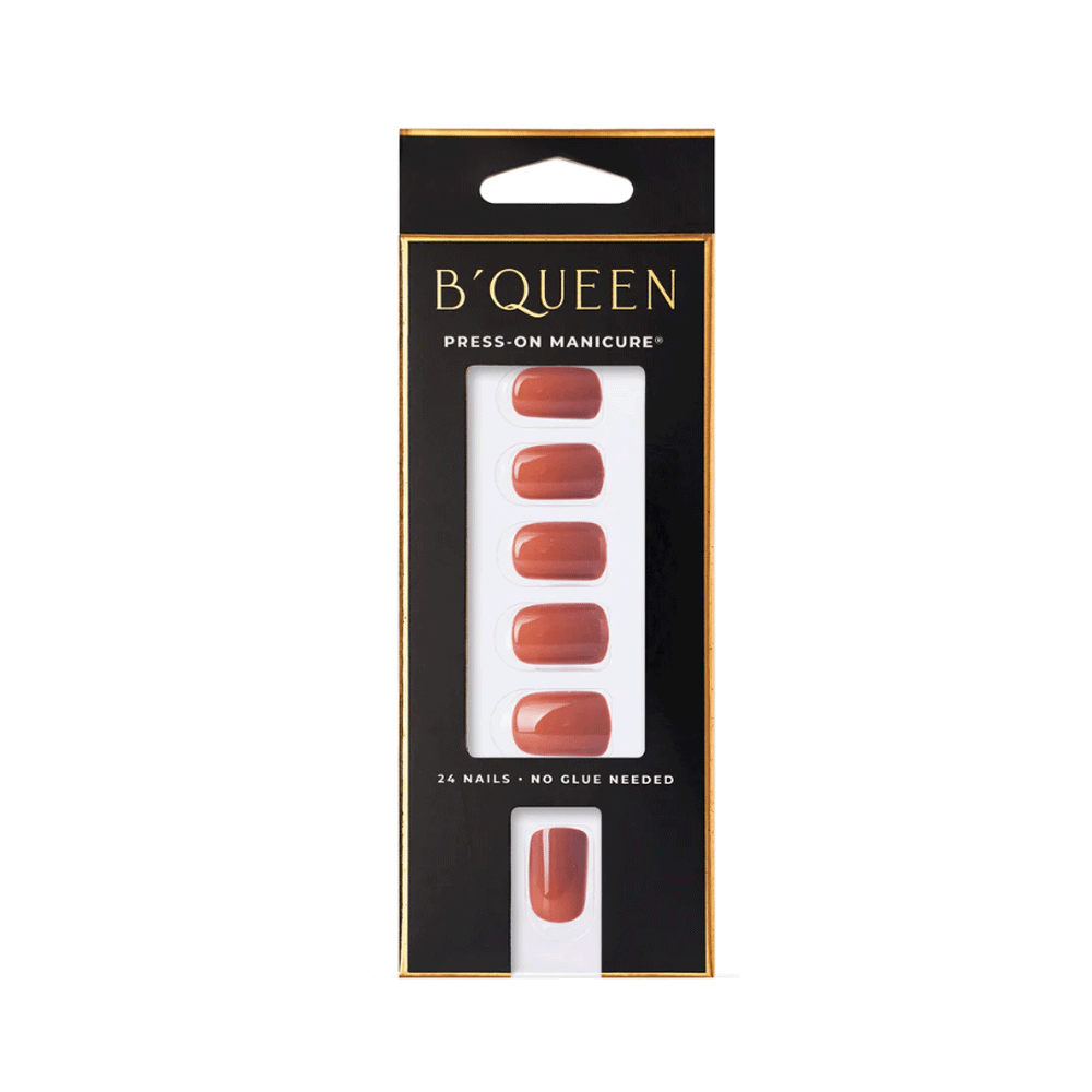 B'queen Solid Nails Rust (square)