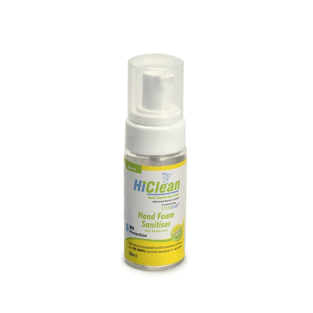 Hi Clean Hand Sanitiser Lemon 50ml