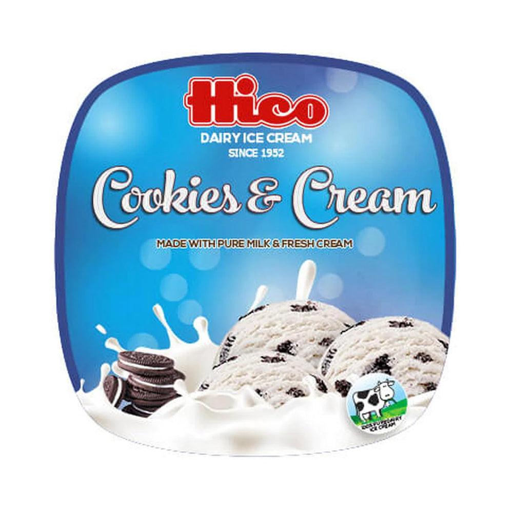 Hico Cookies & Cream Ice Cream Tub 1.6ltr