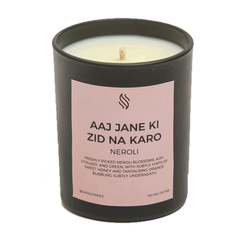 Jugnu Karachi Aaj Jaane Ki Zid Na Kro Scented Candle 180g