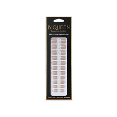 B'queen French Nails Beige (square)