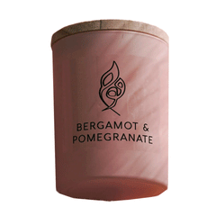 Moam Bergamot & Pomegranette Candle Colored Jar 155g