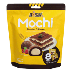 Royal Family Mochi Tiramisu & Creme Flavour Sweet 8pcs