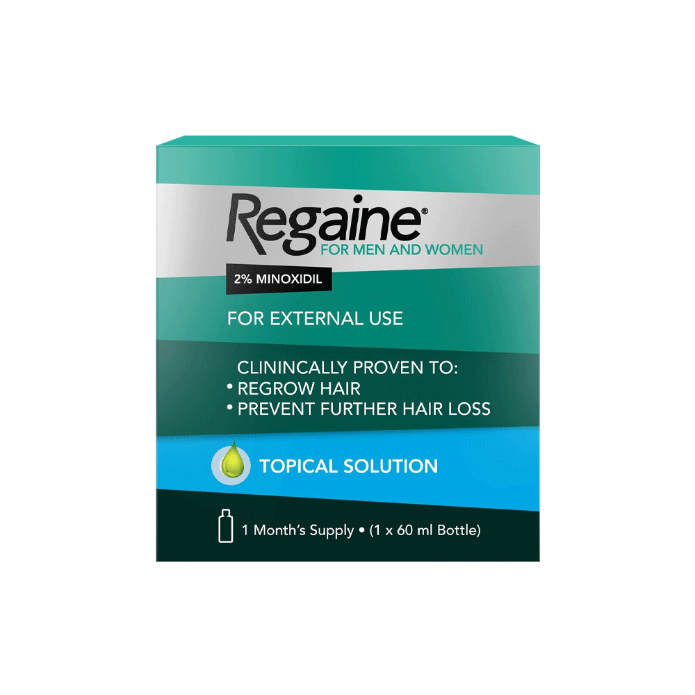 Regaine 2% For Men & Women Topical Solution 60ml
