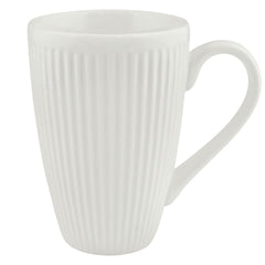 Porcelain Ware Strip Mug White Lymg30pl2wh
