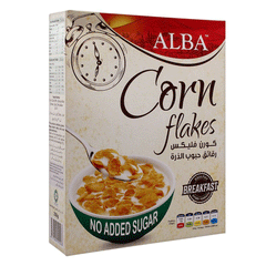 Alba No Added Sugar Corn Flakes Cereal 250g