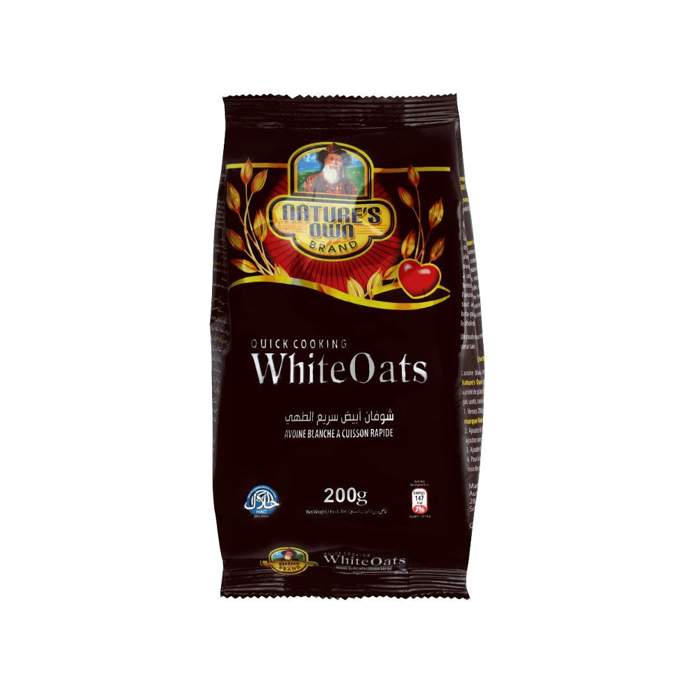 Nature's Own Quick Cooking White Oats 200g