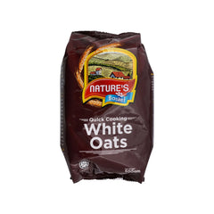 Nature's Basket Quick Cooking White Oats 500g