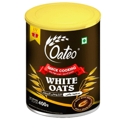 Oateo White Oats Tin 400g
