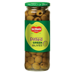Del Monte Pitted Green Olives 450g