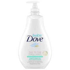 Baby Dove Hair To Toe Baby Wash Sensitive Moisture 591ml