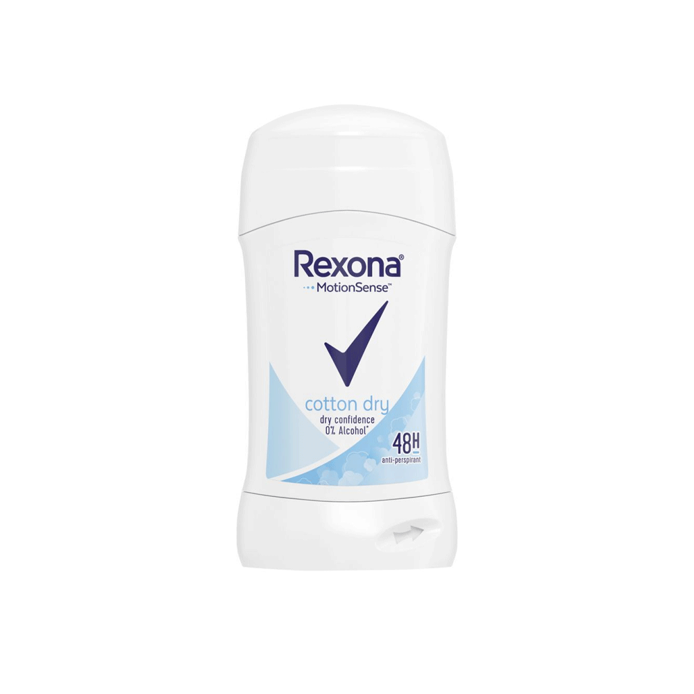 Rexona Cotton Dry 48h Deodorant Stick 40g