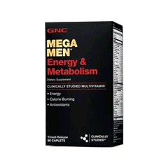 Gnc Mega Men Energy & Metabolism Caplets 90s