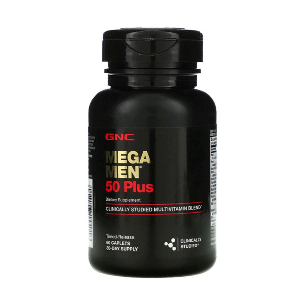 Gnc Mega Men 50plus One Daily Multi 60s