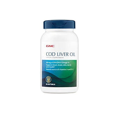 Gnc Cod Liver Oil 90s Softgel