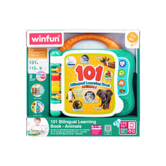 Winfun 101 Bilingual Learning Book Animals 240402