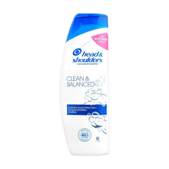 H&s Shampoo Clean & Balanced Berish & Harum 330ml