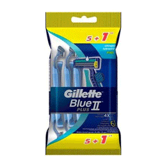 Gillette Blue Plus Ii 5+1