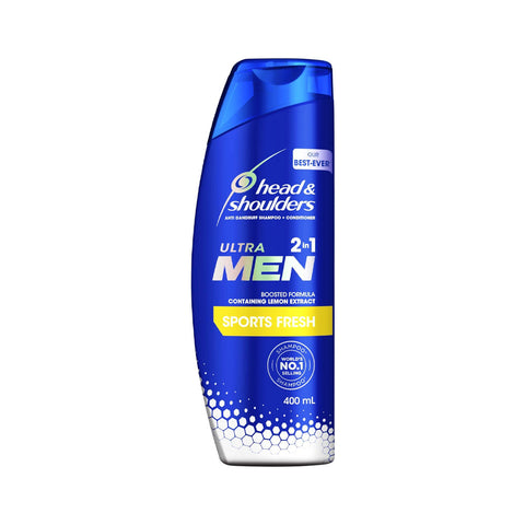 Head & Shoulders Ultra Men 2in1 Sport Fresh Shampoo 400ml