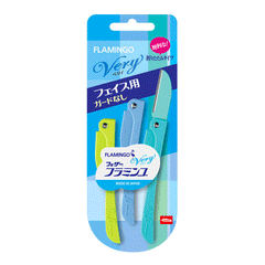 Feather Flamingo Berry Blue Razors