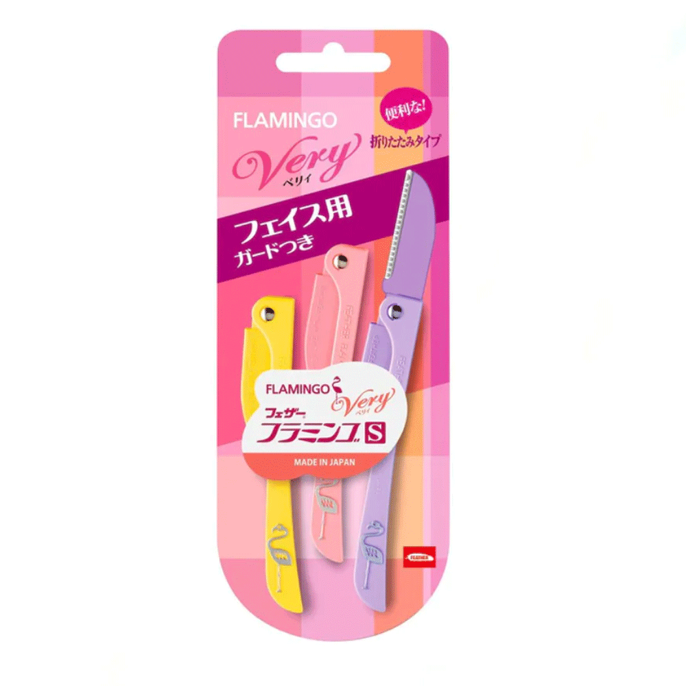 Feather Flamingo Berry Pink Razors