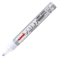 Uni Paint Shiny Silver Marker
