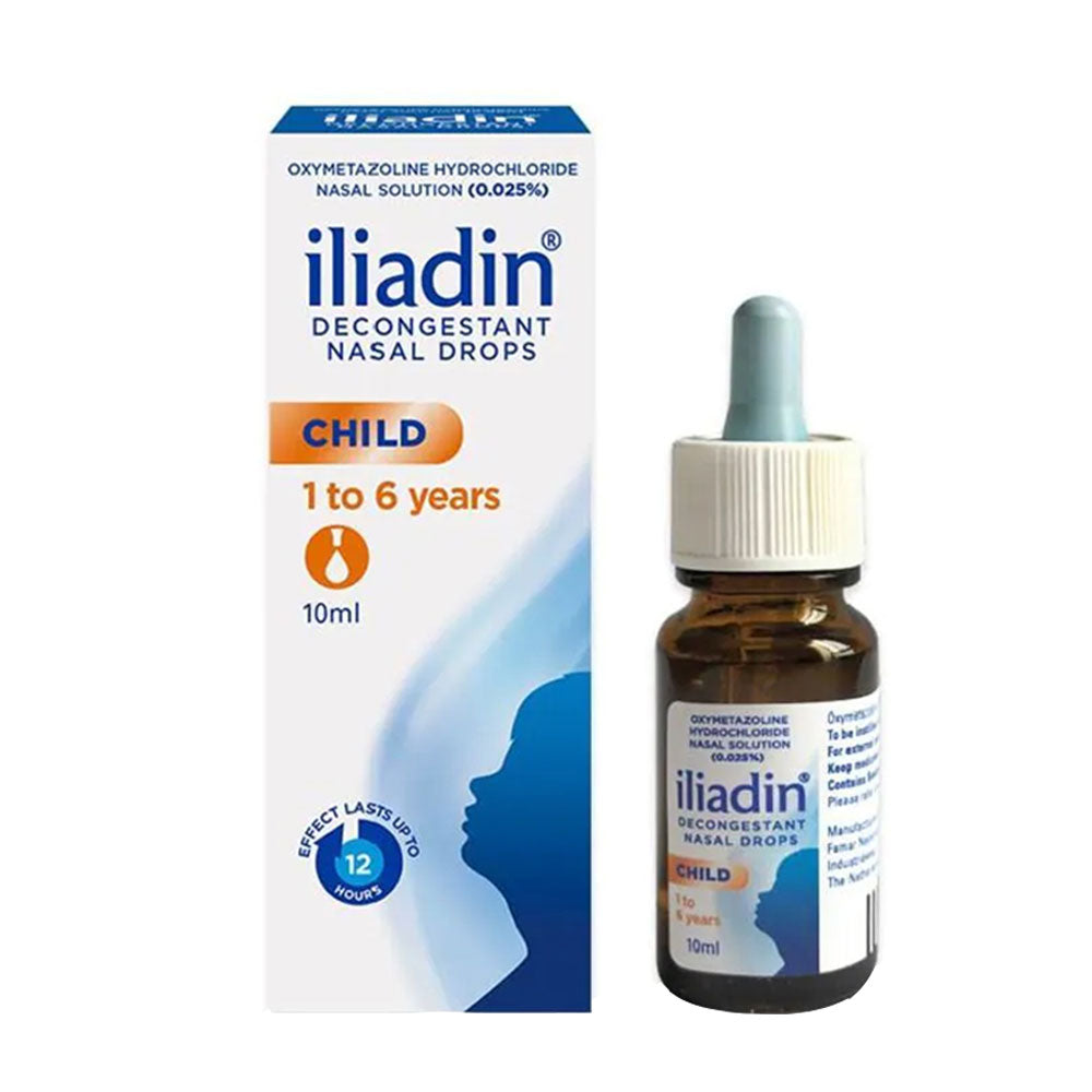 Iliadin Child Nasal Drops 0.025% 10ml