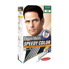 Bigen Men's Speedy Hair Color Brown Black 102