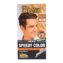 Bigen Men's Speedy Color Medium Brown Hair Color B-105