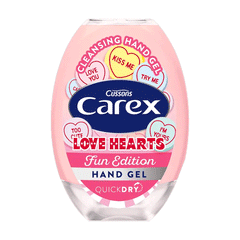 Cussons Carex Love Hearts Hand Cleansing Gel 50ml