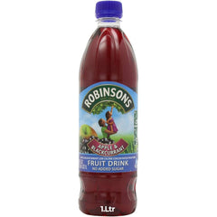 Robinsons Apple & Blackcurrant Juice Bottle 1ltr