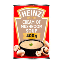 Heinz Cream Of Mushroom Soup 400gm