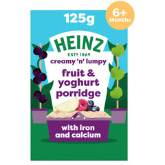 Heinz Baby Food Fruit & Yoghurt Porridge 125g