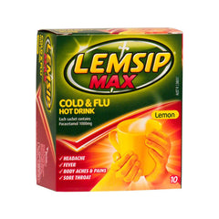 Lemsip Max Cold And Flu Lemon 10s