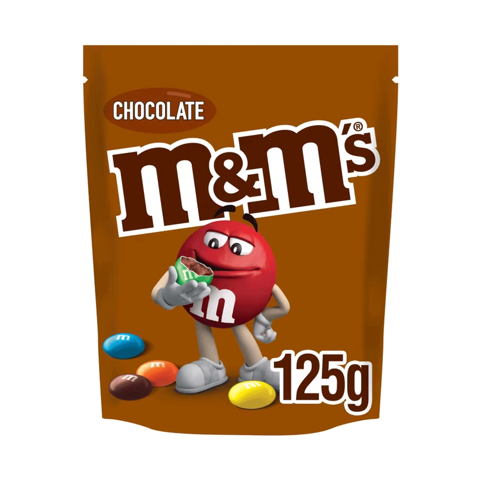 M&ms Chocolate Pouch 125g