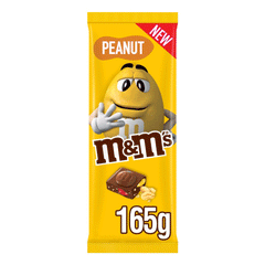 M&m's Chocolate Bar Peanut 165g